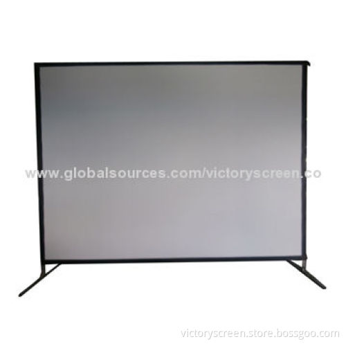 Fast Fold Screen with Soft Front Fabric, 180"/16:9